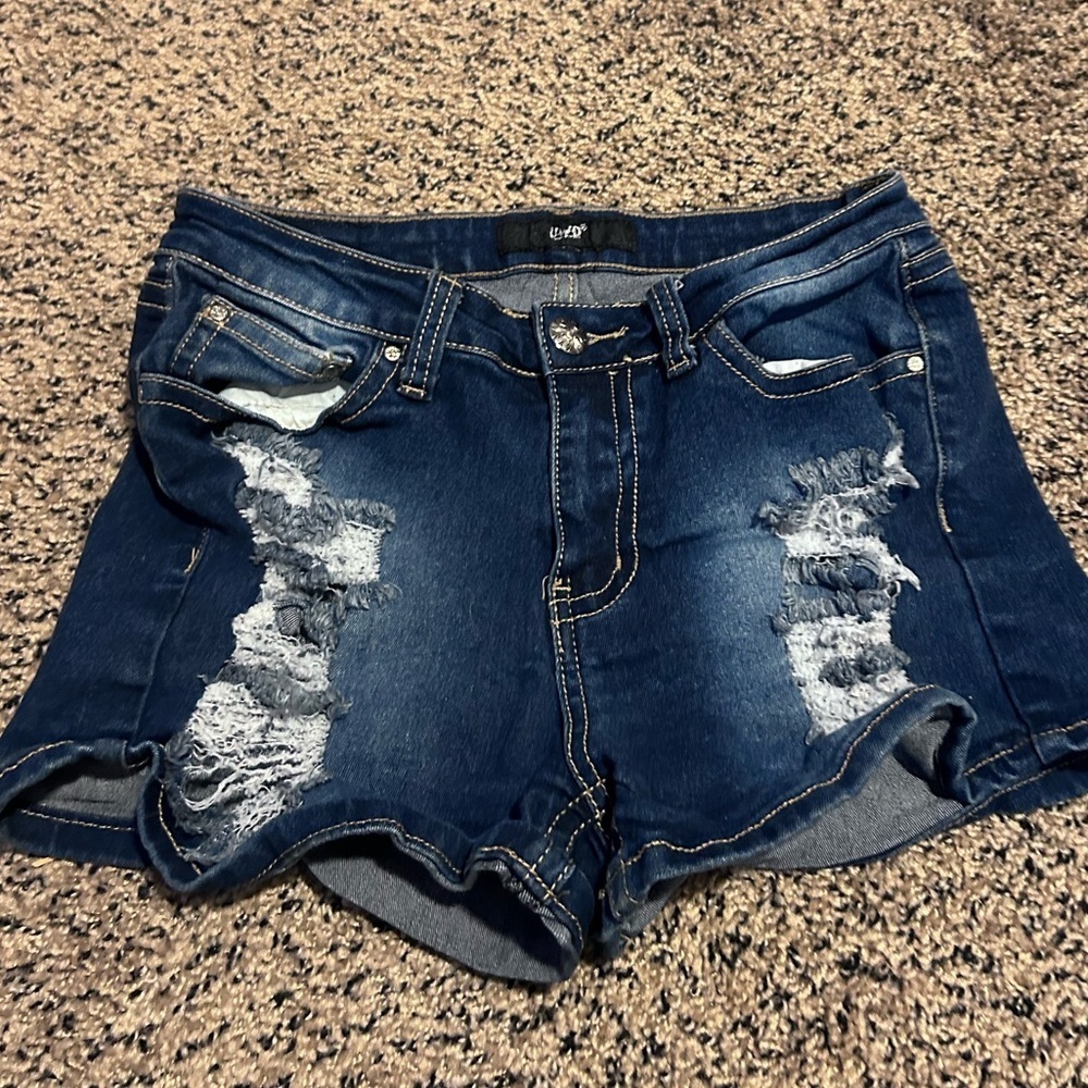 UWD Distressed Shorts 9